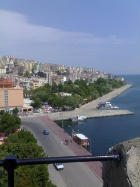 Sinop from the castle