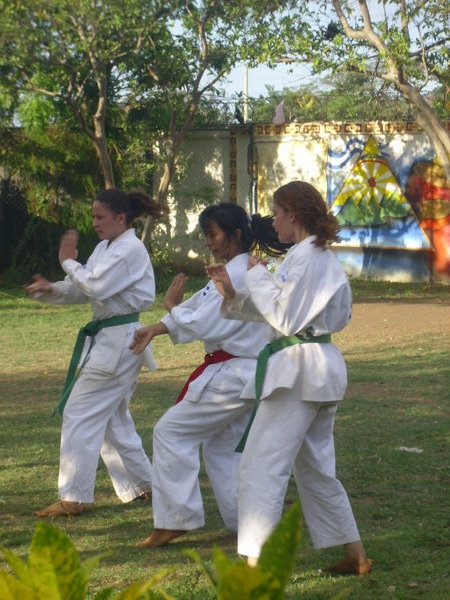Karate classes, ninja style!