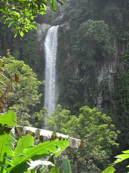 70m waterfall in Camiguin
