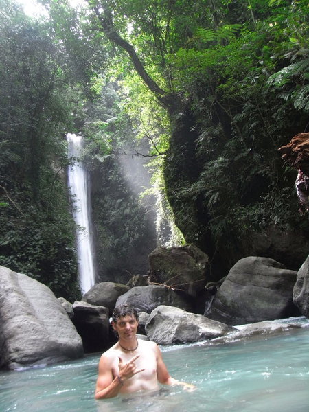 Waterfall near Valencia,Negros Island