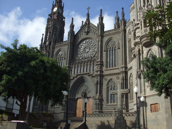 Gothic Cathedral in Arucas