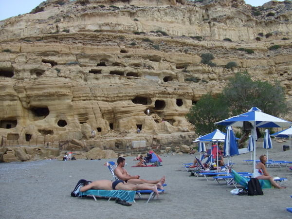 Matala Beach & Caves