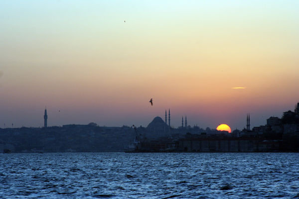 Sunset Over Bosphorus