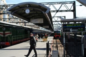 Met de trein naar Novgorod