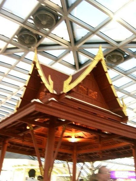 Thailand airport temple