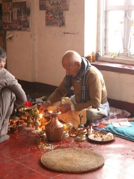 Guruba Engaged in Ritual