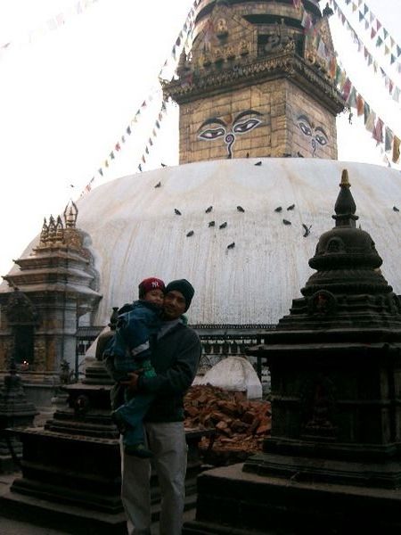 The stupa itself