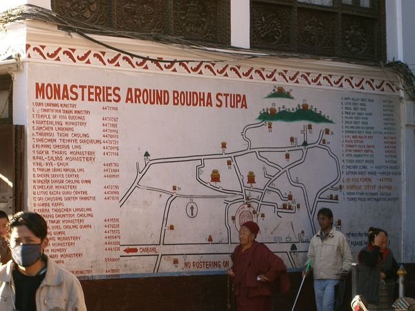 Monastery map