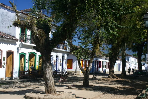 Colourful Street Houses