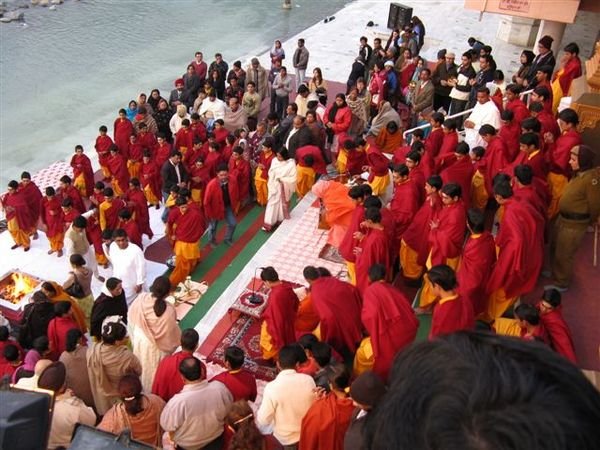 Ganga River Ceremony