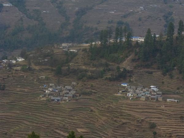 photo of Nangi village from afar