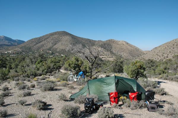 Camping at Mountain Springs