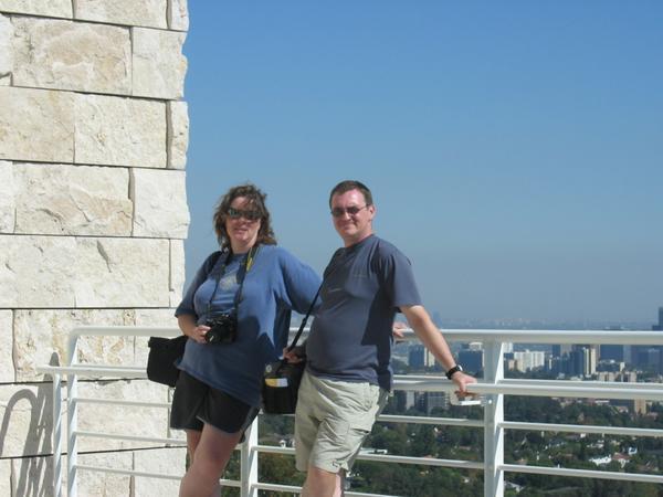 At the Getty Center