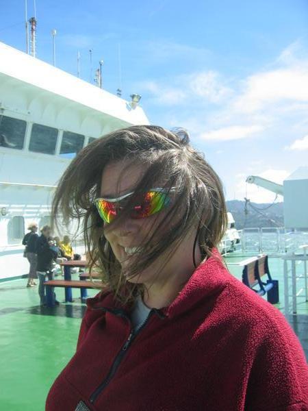 The Cook Strait crossing can be quite windy