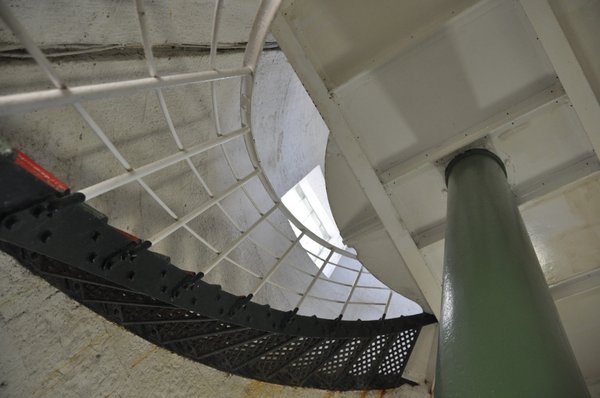 Inside Leeuwin Lighthouse