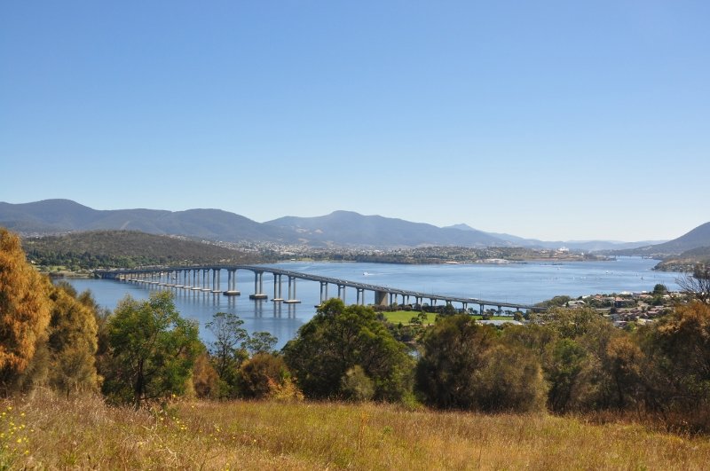 The mighty Tasman Bridge