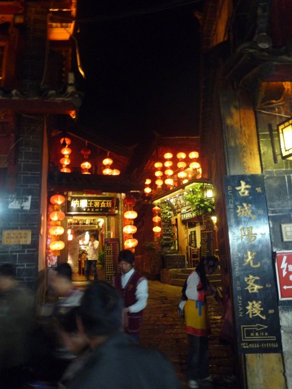 Chinese lanterns, Lijiang