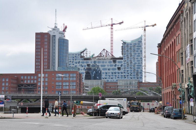 The Elbphilharmonie building, Hamburg