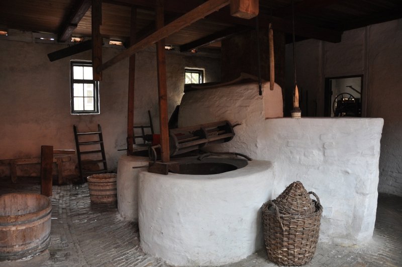 Dyeing room, Ebeltoft Historical Museum