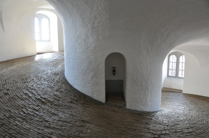 Inside the round tower, Copenhagen