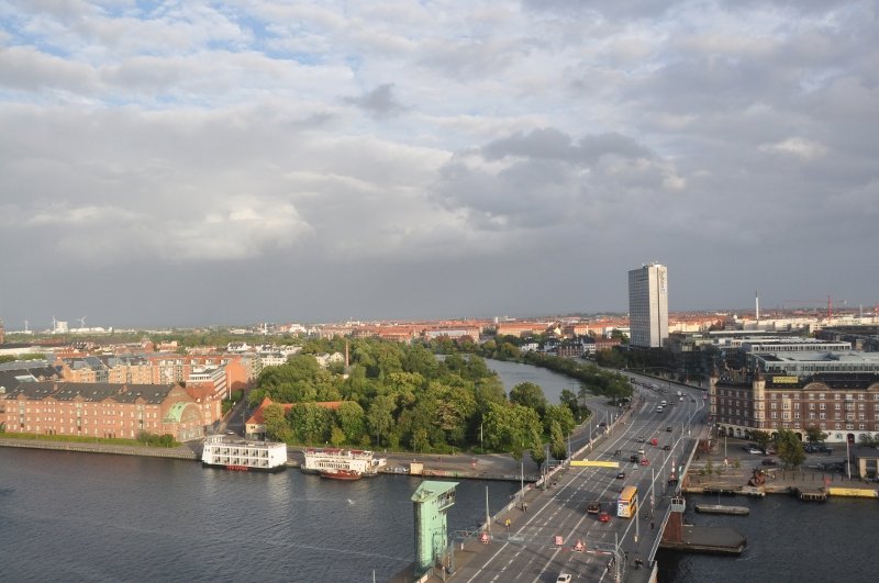 View from the Danhostel, Copenhagen