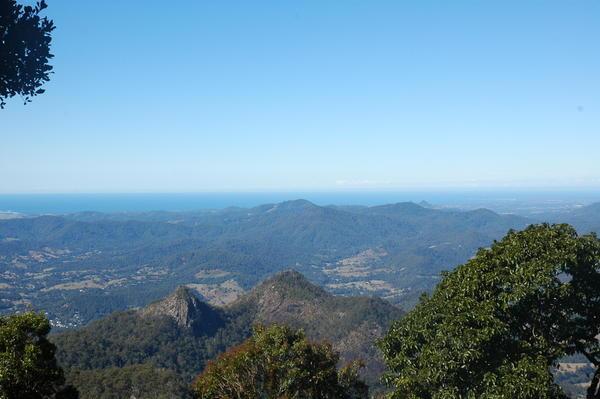 The view from Mount Warning