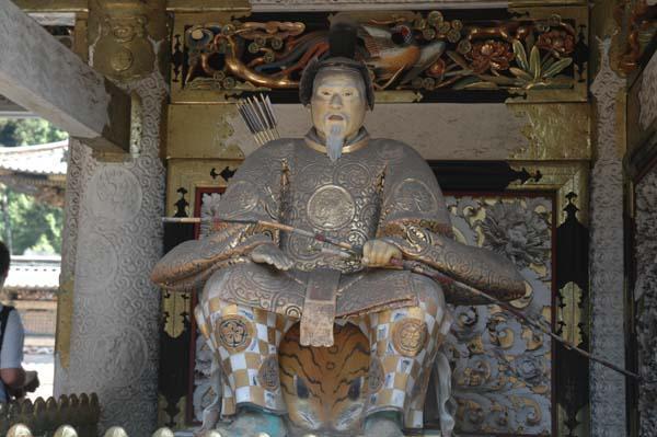 Samurai statue, Nikko