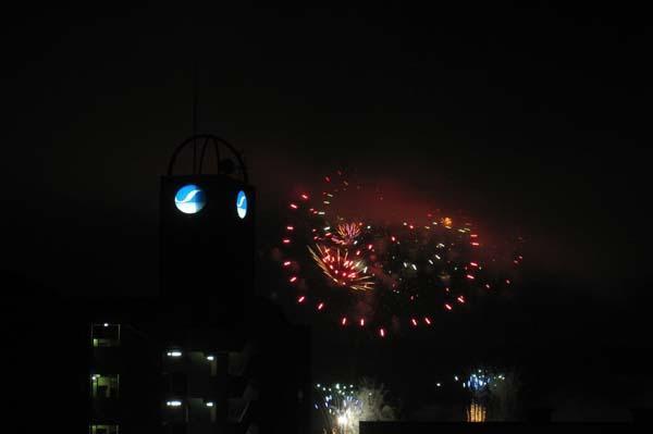 Fireworks at Tanabatta Festival, Sendai