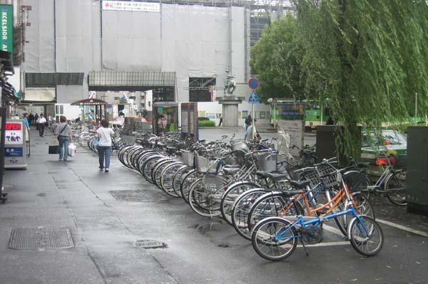 Bicycle parking, Tokyo
