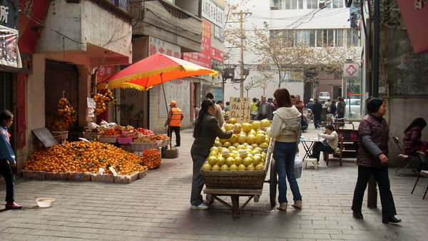Crystal purchasing oranges