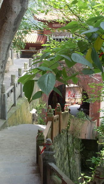 Pathway to temple