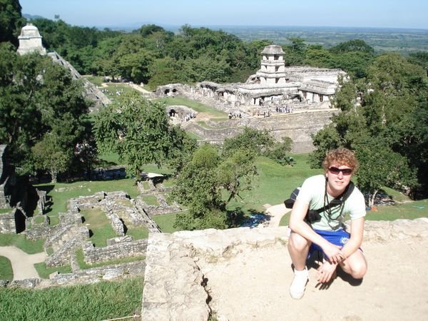 Toerist in Palenque