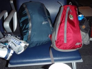 My carry on bags at YYZ