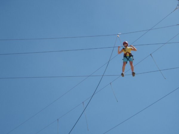 Ropes course, level 1