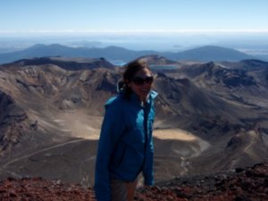On the crater of Mt Doom
