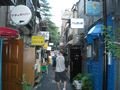 Arriving in the Golden Gai district