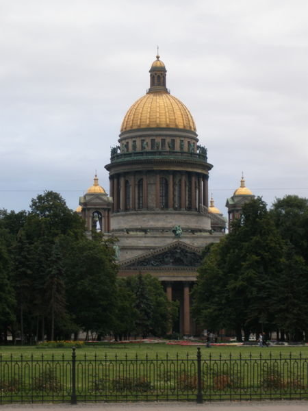 St. Isaac's Cathedral from afar