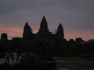 Sonnenaufgang bei Ankor Wat
