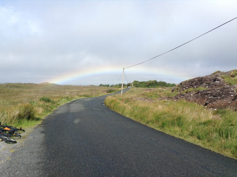 Rainbow over Connemarra