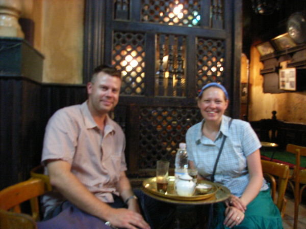 Taking tea Cairo style