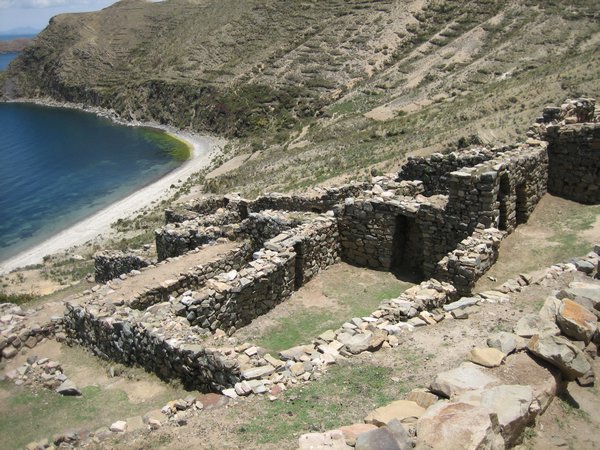 Inca ruins on the Isla de Sol