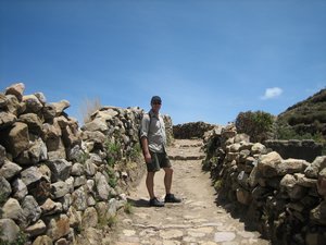 Hiking on the Isla del Sol