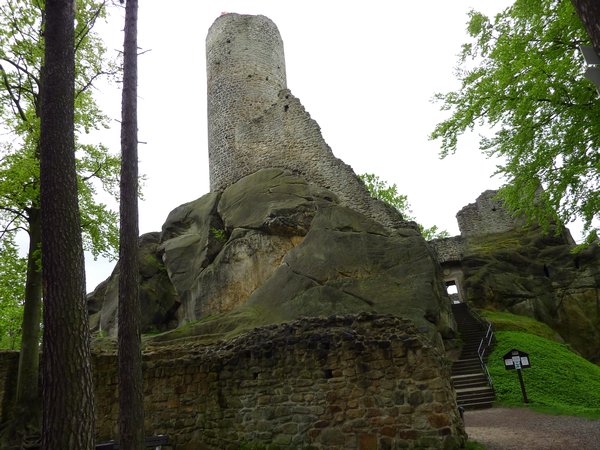 Frydstejn castle ruin