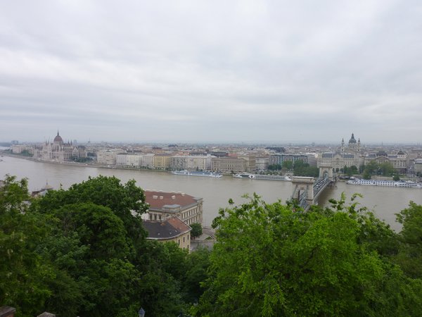 Budapest from Buda Castle