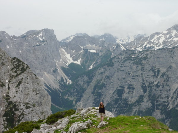 Julian Alps from Debla Pec