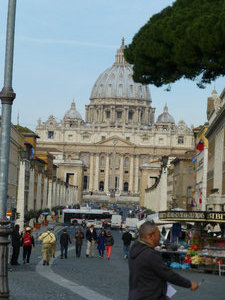 A view of St Peters Basilica
