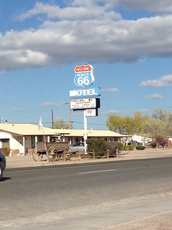 Classic Route 66 motel