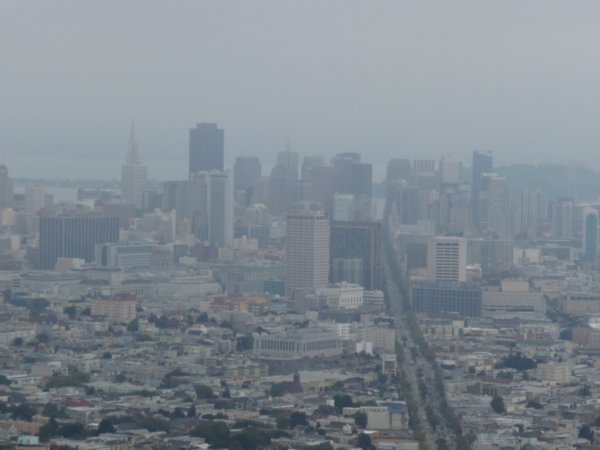 The city from Twin Peaks