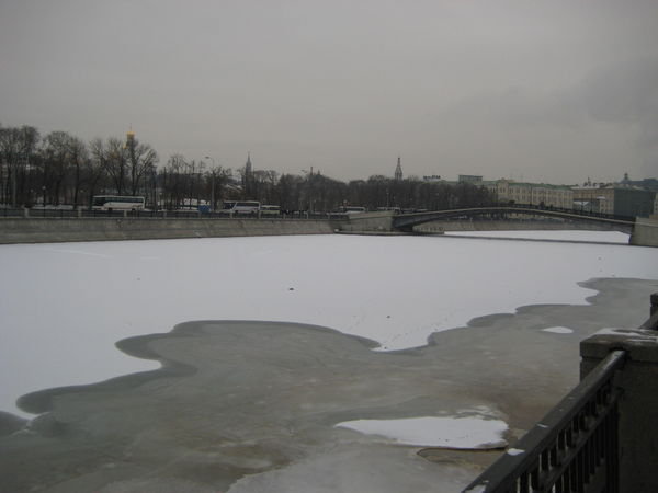 Frozen Moscow River