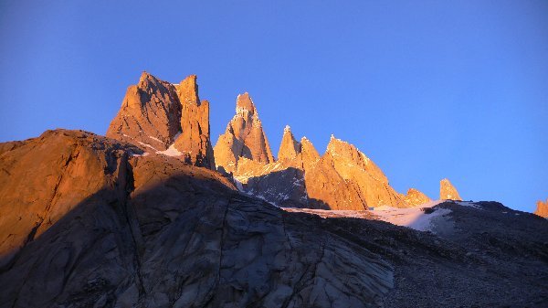 Sunrise on Cerro Torre